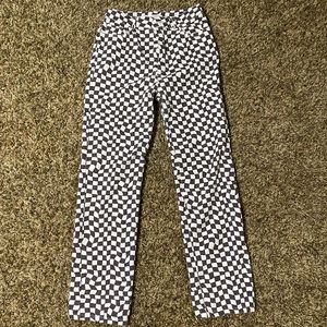PepperMayo - Checkered Jeans